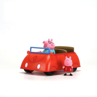  Peppa Pig 小猪佩奇 过家家玩具 红色车