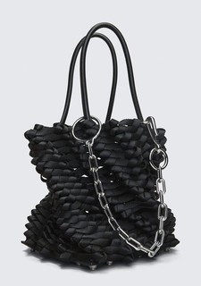 ALEXANDER WANG WEAVED SMALL ROXY BUCKET TOTE 女士编织水桶包