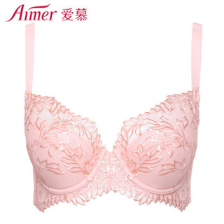 Aimer 爱慕 AM12HB1 女士3/4罩杯内衣 粉色 B80