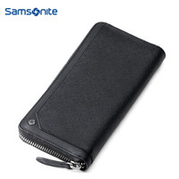 Samsonite 新秀丽 Y-BIZ TK8*09006 男士商务长款钱夹 黑色