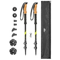 cascade MOUNTAIN TECH 100% 碳纤维 TREKKING poles 快速锁