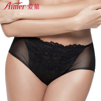 Aimer 爱慕 AM23JE1 女士内裤 (160/70/M、黑色)