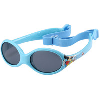 迪士尼（Disney）儿童偏光太阳镜男女童防炫目墨镜小孩防紫外线眼镜 61C5A蓝色