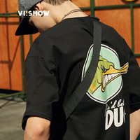 ViiSHOW TD1620182 男士短袖T恤 黑色 L