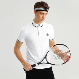 GIORDANO 佐丹奴 01016242 男士短袖POLO衫 白色 175/100A