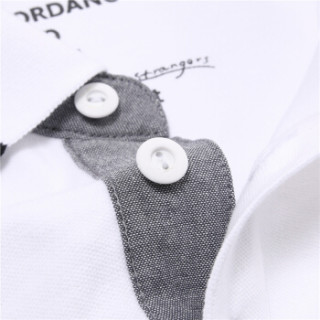 GIORDANO 佐丹奴 01016242 男士短袖POLO衫 白色 175/100A