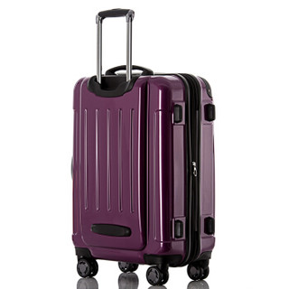 GNZA 银座 A-1037L 万向轮行李箱 紫色 24寸