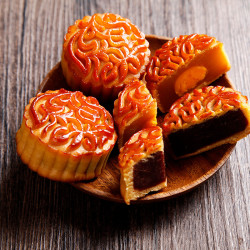 百味园 广式月饼礼盒 320g