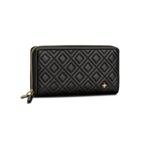 tory burch 汤丽柏琦 女士皮革花纹长款钱包 *2件