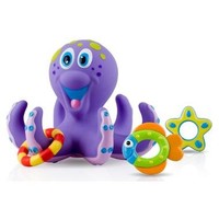 Nuby 努比 章鱼圈圈乐 洗澡沐浴戏水套圈玩具 (Multicolor)