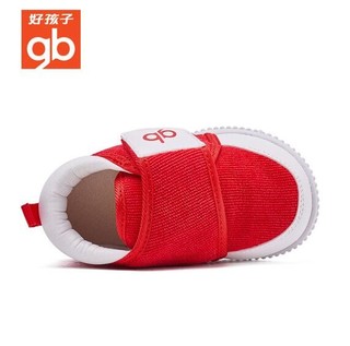 gb 好孩子 婴儿学步鞋 (大红色、22码)