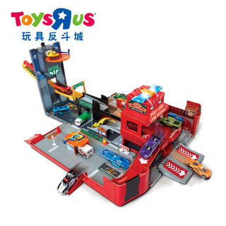 ToysRUs 玩具反斗城 5F62DA6 巨型声光消防车套装（含2辆小车）