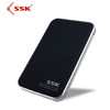 飚王（SSK）HE-T300 黑鹰II 2.5英寸移动硬盘盒USB3.0 SATA串口 SSD固态硬盘笔记本硬盘外置盒 金属黑色
