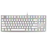 RAPOO 雷柏 V500RGB 冰晶版 87键 机械键盘