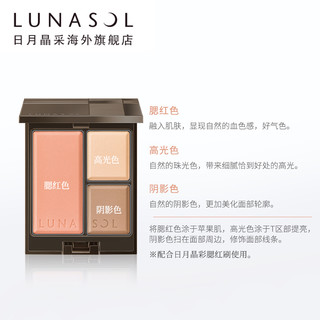 LUNASOL 日月晶采 裸妆柔光净化修颜盘 12g