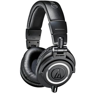 ATH-M50X 耳罩式头戴式动圈有线耳机 黑色