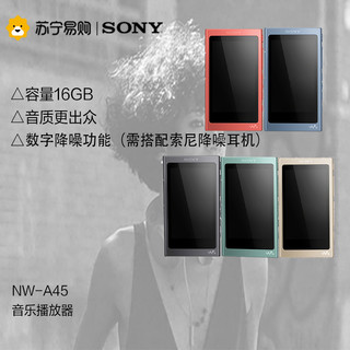  Sony 索尼 16GB NW-A45 灰黑色