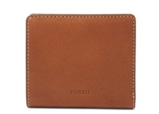 FOSSIL Emma Mini 女士短款钱包 紫红色