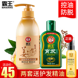 BAWANG 霸王 洗护套装（生姜洗发水450ml 育发液80ml）