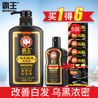 BAWANG 霸王 乌发固发洗护套装（洗发水450ml+育发液80ml）