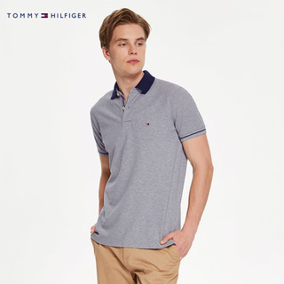  TOMMY HILFIGER 汤米·希尔费格 MW0MW05116OS 男士短袖POLO衫 (灰色、M)