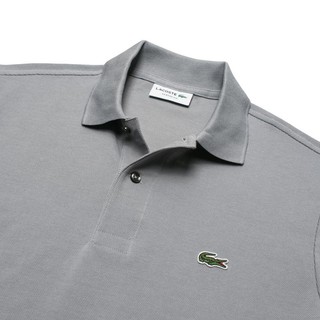  LACOSTE 拉科斯特 MF0L1212XL1男士短袖POLO衫 (灰蓝、04)