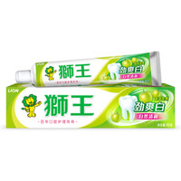 LION 狮王 劲爽白牙膏