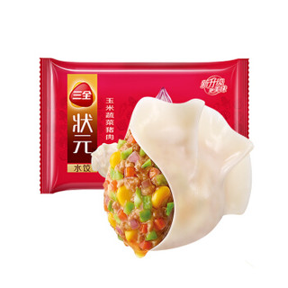 三全 状元水饺 ( 玉米蔬菜猪肉口味、42只 702g)