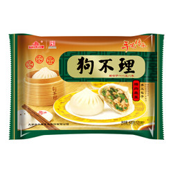 狗不理 手工猪肉韭菜包 420g 12个 包子 速冻食品 健康早餐 *2件