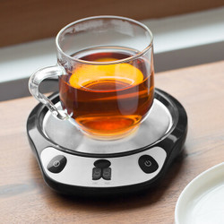 雅集保温底座 杯子茶具配件 熊时代智能保温茶具 恒温宝热牛奶杯垫加热器 *9件