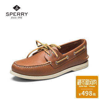 SPERRY TOP-SIDER A/O 经典系列 男士船鞋 (杏色、41)