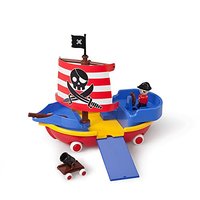 VIKINGTOYS 造型船玩具系列 海盗船  底部带车轮 礼盒装
