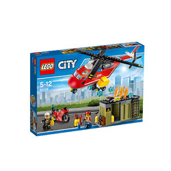LEGO 乐高 City系列 60108 消防直升机组合 257颗粒