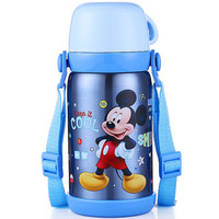 Disney 迪士尼 4460 儿童不锈钢保温杯 米奇蓝 600ml