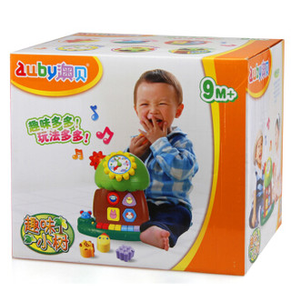 AUBY 澳贝 启智系列 463425DS 趣味小树婴儿玩具