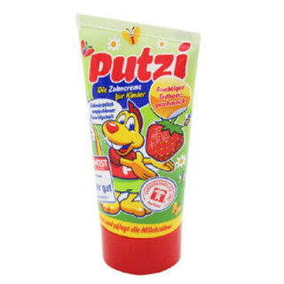 Putzi 儿童牙膏 (50ml、草莓味)