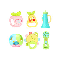 DODOELEPHANT 豆豆象 DX209-18A1 婴幼儿摇铃牙胶六只