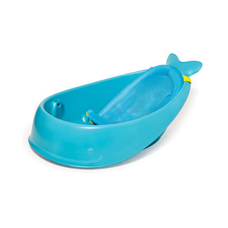 美国Skip Hop进口蓝色鲸鱼造型吊绳宝宝浴缸 第三阶段