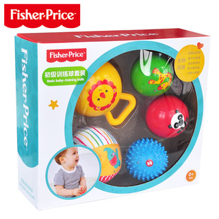 Fisher-Price 费雪  F0906 宝宝初级训练球五合一套装