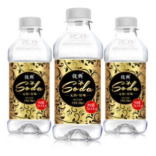  优典 苏打水 原味 350ml*15瓶