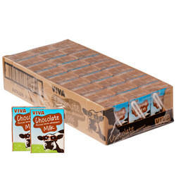 爱尔兰 进口牛奶 韦沃（ VIVA）巧克力牛奶200ML*27盒 *2件