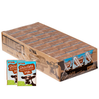 Viva 万岁牌 爱尔兰 进口牛奶 韦沃（ VIVA）巧克力牛奶200ML*27盒