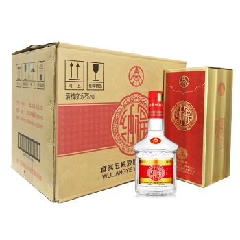 五粮液 股份公司52度 纳福迎祥酒500ml*6瓶
