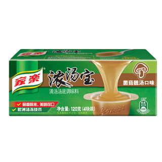 家乐 浓汤宝 清汤汤底调味料 (菌菇靓汤口味、120g)