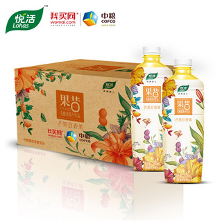 Lohas 悦活 芒果百香果乳酸菌果汁 (500ml*15瓶)