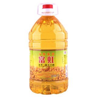 富虹油品 浓香一级大豆油 5L