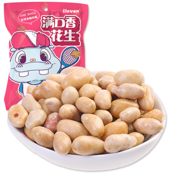 限地区: ileven 怀旧坚果 满口香原味花生220g