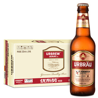  URBRAU 优布劳 德式小麦淡白啤酒 330ml*24瓶