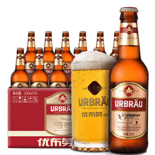  URBRAU 优布劳 德式小麦淡白啤酒 330ml*24瓶