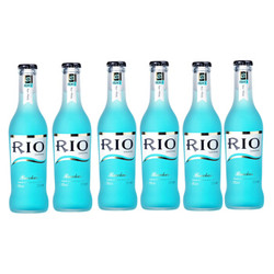 RIO 锐澳 预调鸡尾酒 蓝玫瑰味 275ml*6瓶 *2件